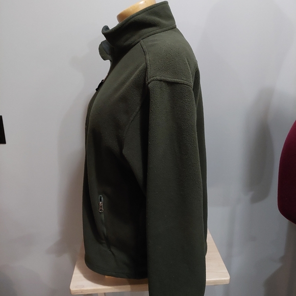 LL BEAN Men's 1/2 Zip Polar Fleece Large - Picture 3 of 4